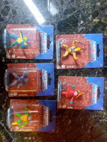 He Man, conjunto com 5 bonecos