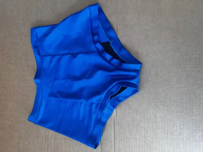 Hot Pant Azul Royal - Tamanho Único - Carnaval