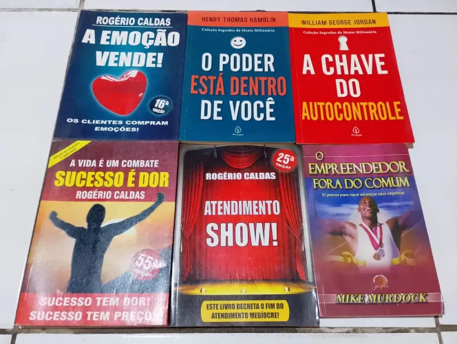 Livros Sobre A Mente Milionária R$ 50,00