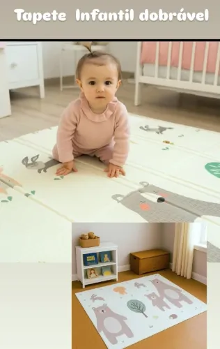 Tapete Infantil Dobrável 