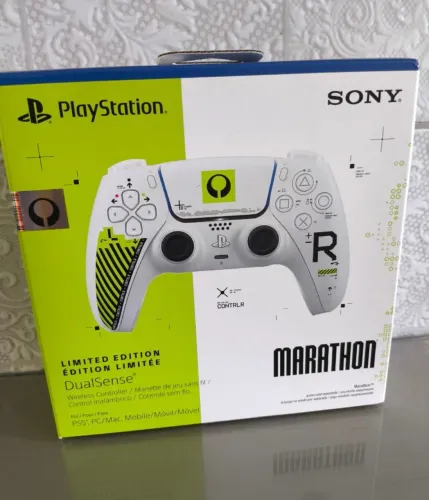 Controle sem fio DualSense para PS5, edição limitada Marathon, lacrado e novo