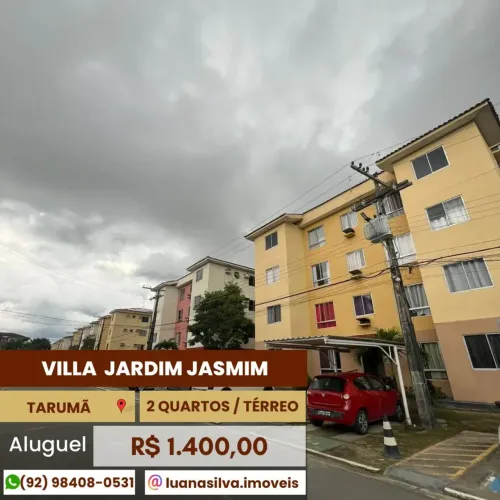 JARDIM JASMIM - Imóvel para aluguel com 2 quartos em Tarumã-Açu - Manaus - AM