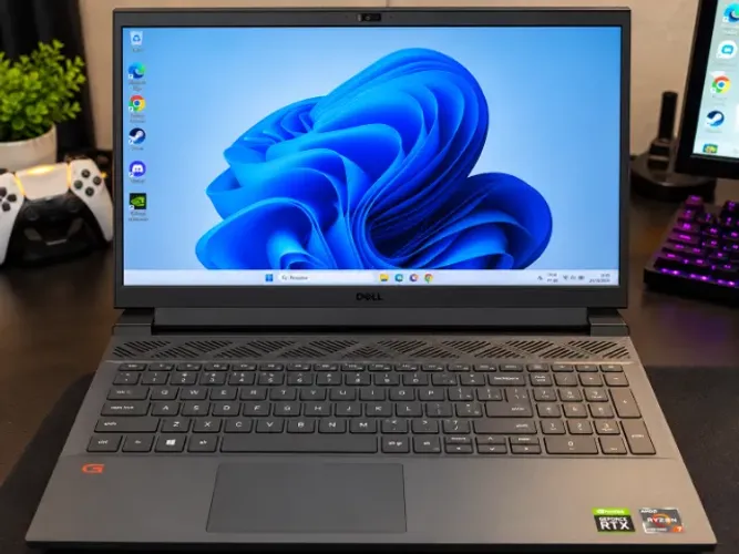 Notebook Gamer Dell G15 Ryzen 7 RTX 3060 32GB 165Hz