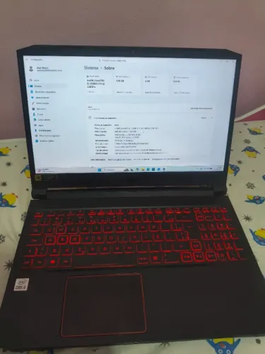 Notebook Gamer Acer Nitro 5 (AN515-55-54L9)