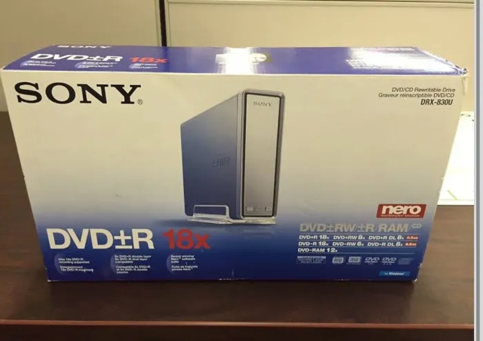 Gravador de DVD Sony DRX-830U Unidade externa