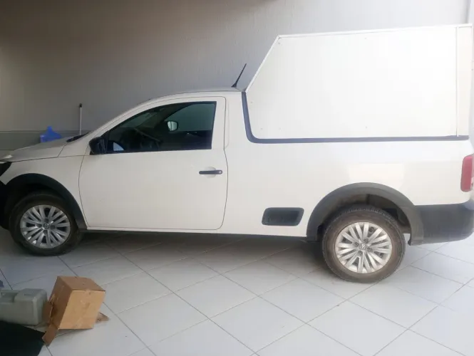 Baú para caçamba de Saveiro