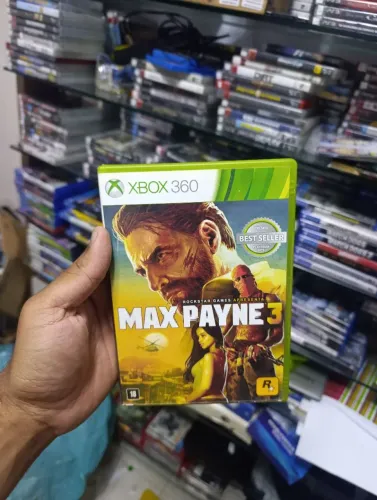 Jogo Max Payne 3 Original Xbox 360 - Ac cartão e Olx pay (temos outros jogos)