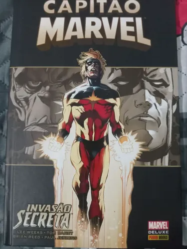 Capitão Marvel invasão secreta deluxe