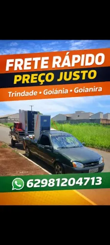 faço frete trindade Goianira