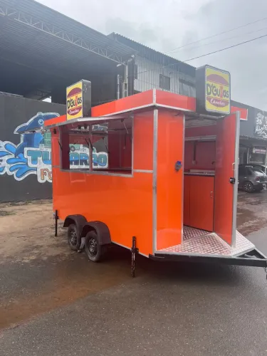 Trailer food truck 