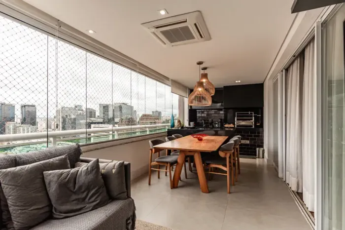 Apartamento de 147 m² à venda no Brooklin | 3 suítes, terraço gourmet e 3 vagas