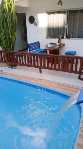 Casa com piscina em condomínio, 120 m2 com 3 quartos sendo 1 suíte - Lauro de Freitas - BA