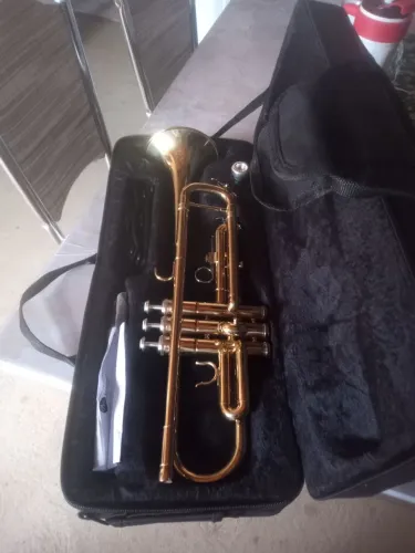 VENDO TROMPETE SHELTER SI BEMOL SEMI-NOVO