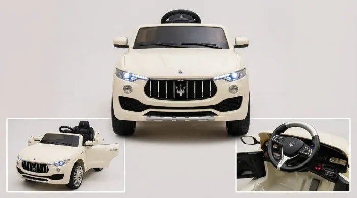 Mini Carro Elétrico Infantil Maserati 6V - Com Controle Remoto e Som