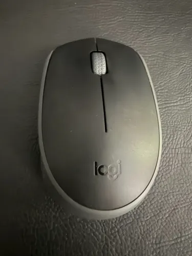 Mouse logitech M170 Preto e Cinza