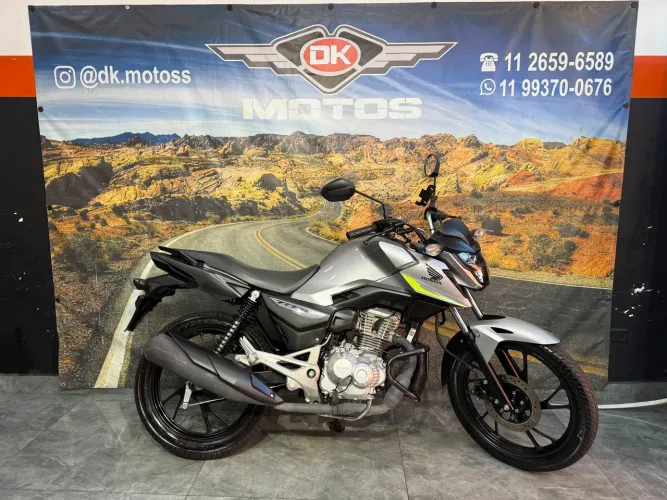 HONDA CG 160 FAN 2026 PRATA