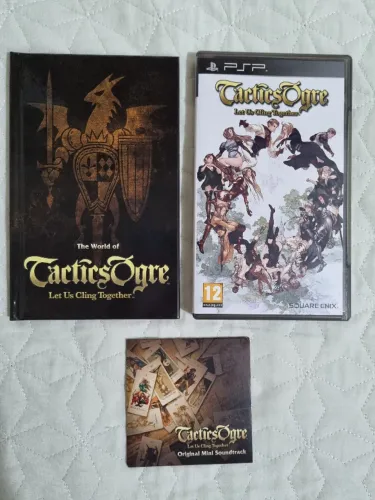 Tactics Ogre Let Us Cling Together PSP Edição Premium Euro Usado Completo