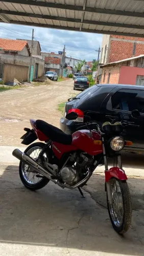 Titan ks 150 2008 carburada