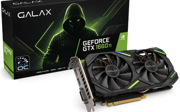 Placa De Video Nvidia Gtx 1660ti 6gb Gddr6 - Oc 1-click (Usado)