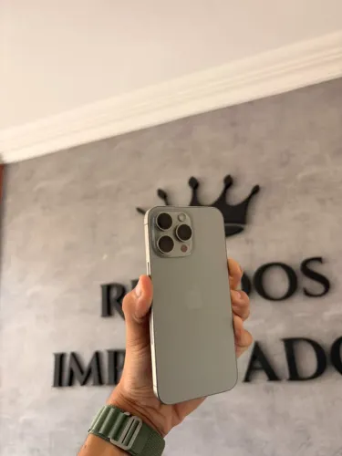 Iphone 15 pro max 256GB disponível hoje com garantia e qualidade Reis Importados!