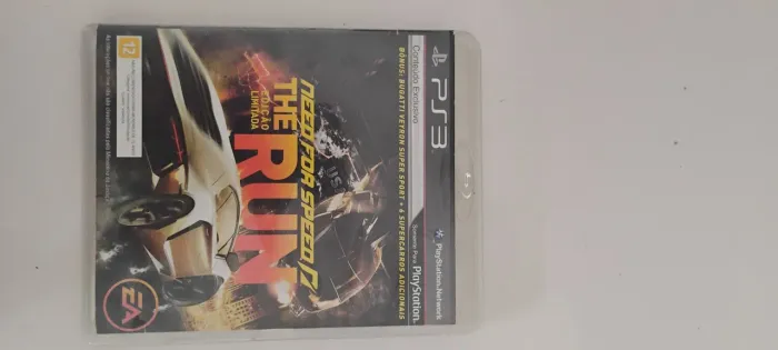 Jogo de PS3 need for speed the run