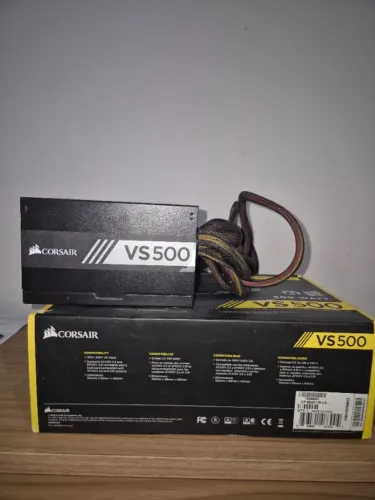 Fonte VS500 Corsair 80 Plus