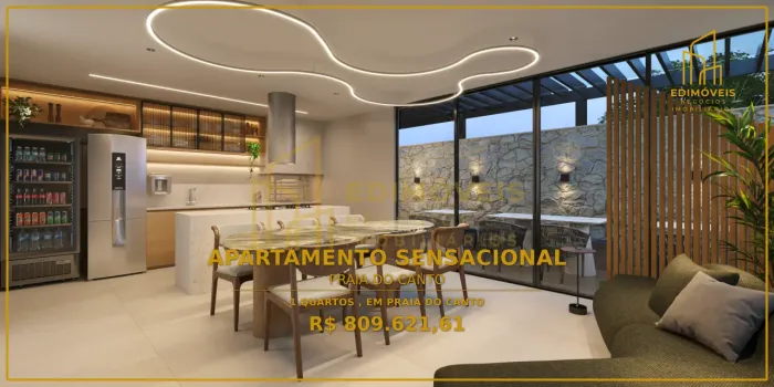 Viva com Conforto: Apartamento 1 Quarto na Praia do Canto