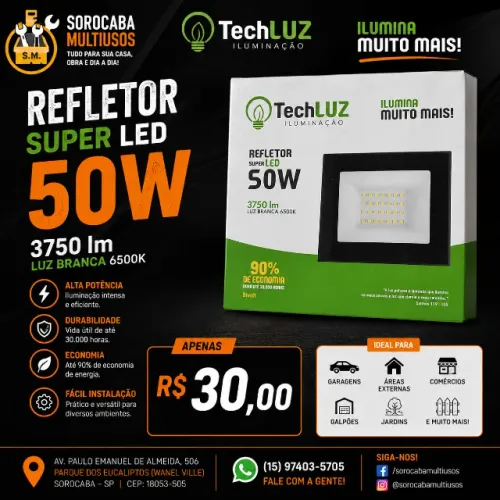 refletor 50w