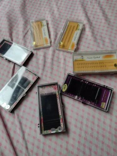 Cílios kit (8 caixinhas) completo saldão