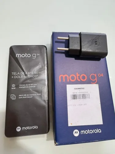 celular smartphone Motorola G04 128 Gb Seminovo em ótimo estado