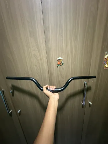 guidao de bicicleta voador preto