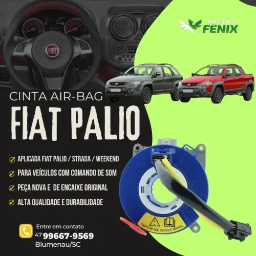 Cinta Do Airbag Fiat Strada 2014 2015 2016 Kostal 10094738