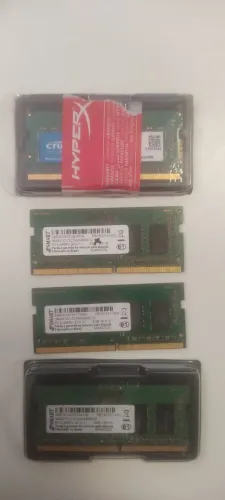 Memórias DDR4 4GB - Diversas Frequências |2400 | 2666 | 3200