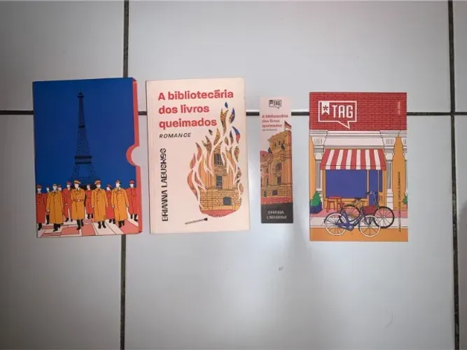 Livro A bibliotecária dos livros queimados