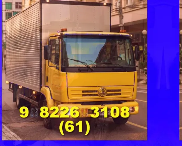 Frete rápido! Transporte de mudanças e cargas com segurança e qualidade!