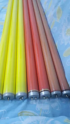 7 Lâmpadas Fluorescentes Coloridas