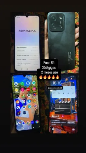 Poco 85c 256 gb 2 meses de uso