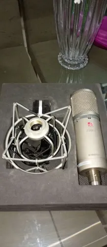 Microfone multi padrão Studio voz podcast raro