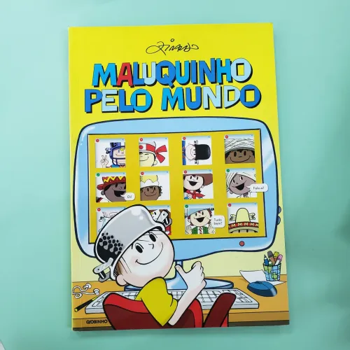 HQ Almanaque do Maluquinho - Maluquinho pelo Mundo