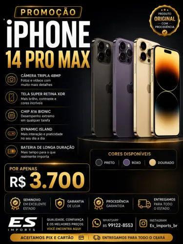 iPhone 14 Pro Max - Brindes - Es_imports