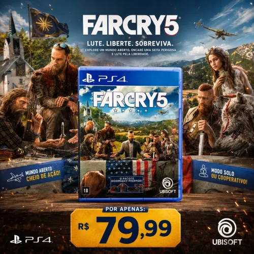 Jogo PlayStation 4 e PS5