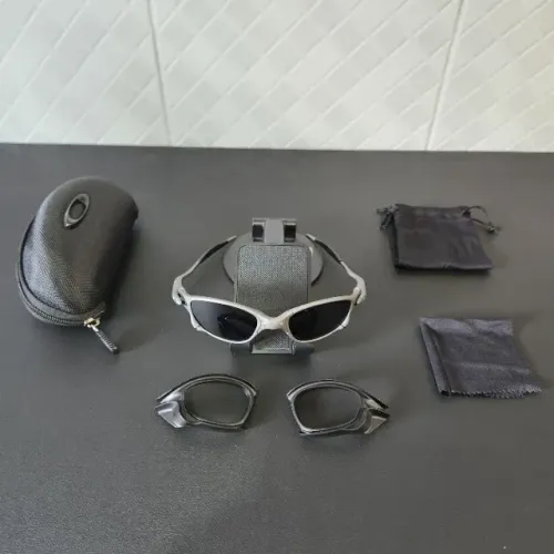 Oculos Oakley Juliet Xmetal com Eye Mask - Novo - Proteção UV400