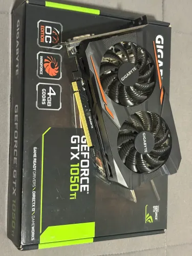 Placa de vídeo GTX 1050 ti OC - 4gb