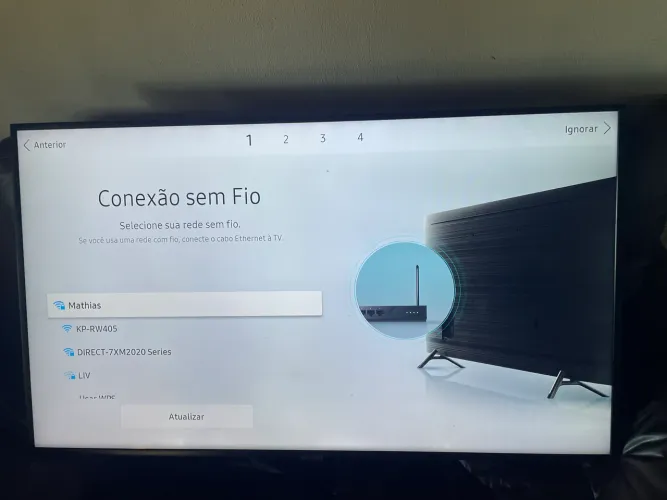 Smart TV Samsung 50 polegadas