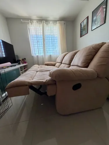 Sofá 3 lugares reclinável