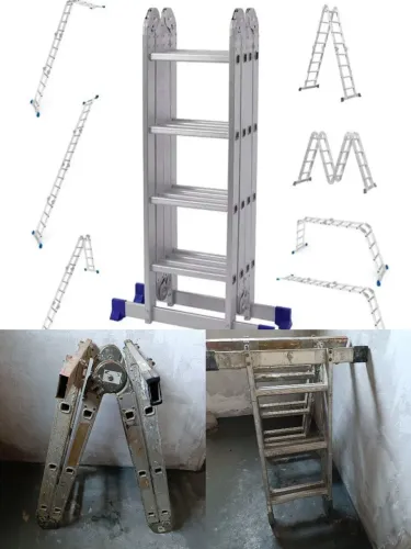 Escada multifuncional 4 metros