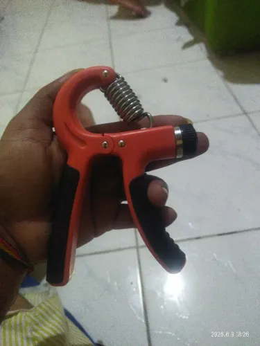 Hand Grip Flexor De Punho Com Mola Ajustável Antebraço Mãos 5kg A 60kg