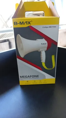 megafone profissional portátil recarregável