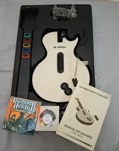Guitarra sem fio Leadership Gamer para PC