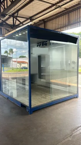Vendo ou troco - Loja Contêiner (Meio Contêiner) - Pronta para uso 